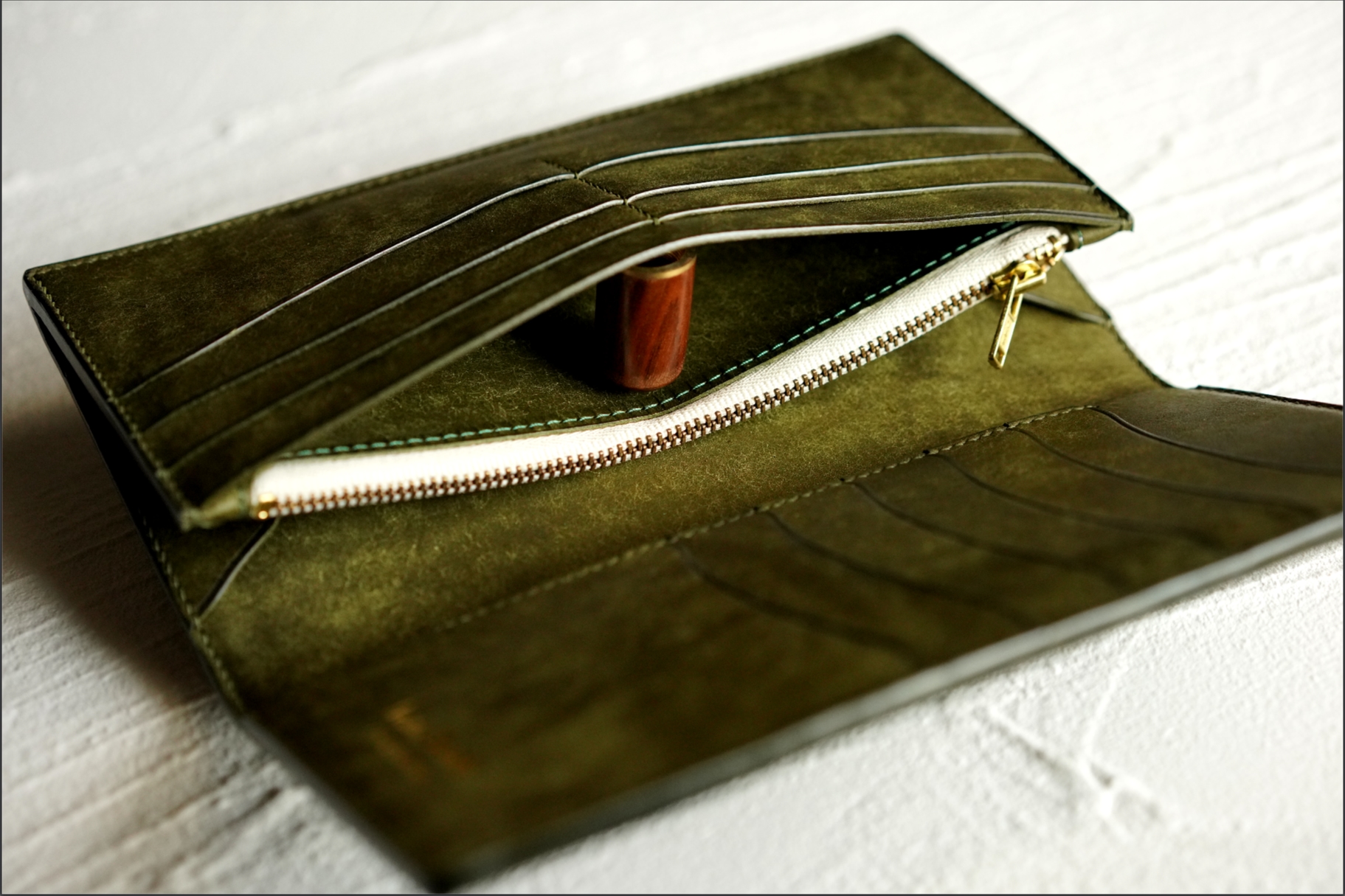 財布 メンズ 長財布 二つ折り