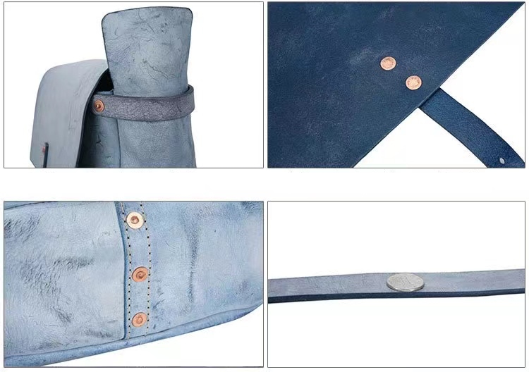 イタリアスモールレザーのワンショルダーバッグ