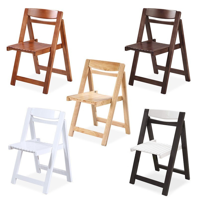 Jieshiwei modern minimalist fashion creative personality multifunctional household dining chair folding chair for adults and students with backrest.-Smart-Living