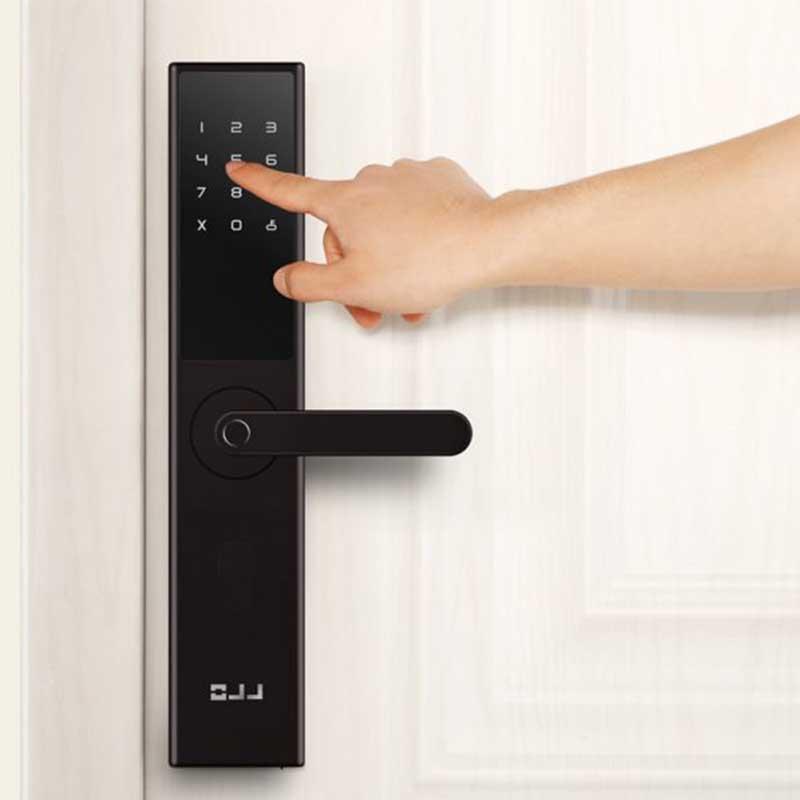 Smart-living.asia Lockin(Loock) OJJ X1 Smart Fingerprint Password App Bluetooth Key Digital Door Lock-Smart-Living
