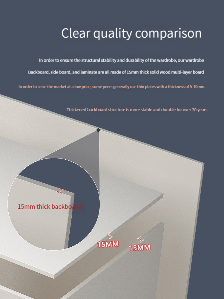 [Pre-order] Cream Wardrobe with Glass Door in Light Luxury French Style - Combinations with Top Cabinet -Smart-Living