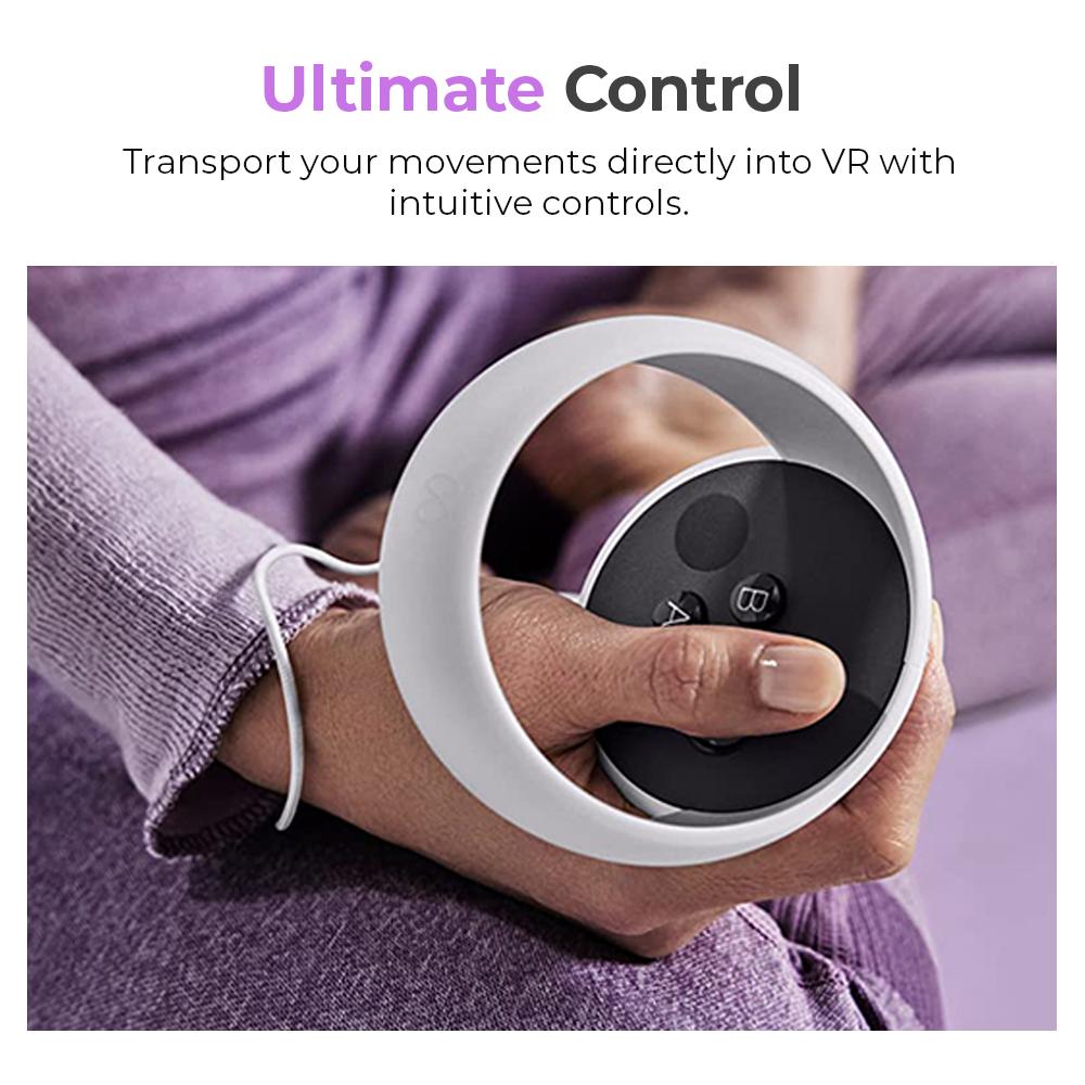 Meta Quest 2 / Oculus Quest 2 VR Advanced All In One Virtual Reality Headset Complete Set (128GB/ 256GB)-Smart-Living