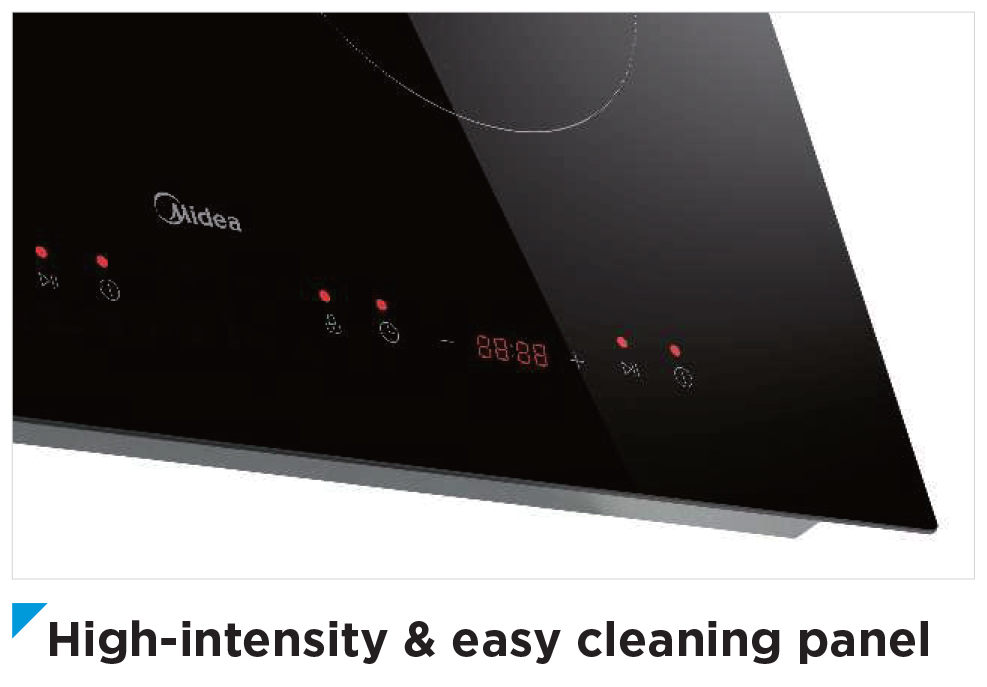 MIDEA BUILT-IN INDUCTION CERAMIC HOB (MBI-IHT261-SG)-Smart-Living