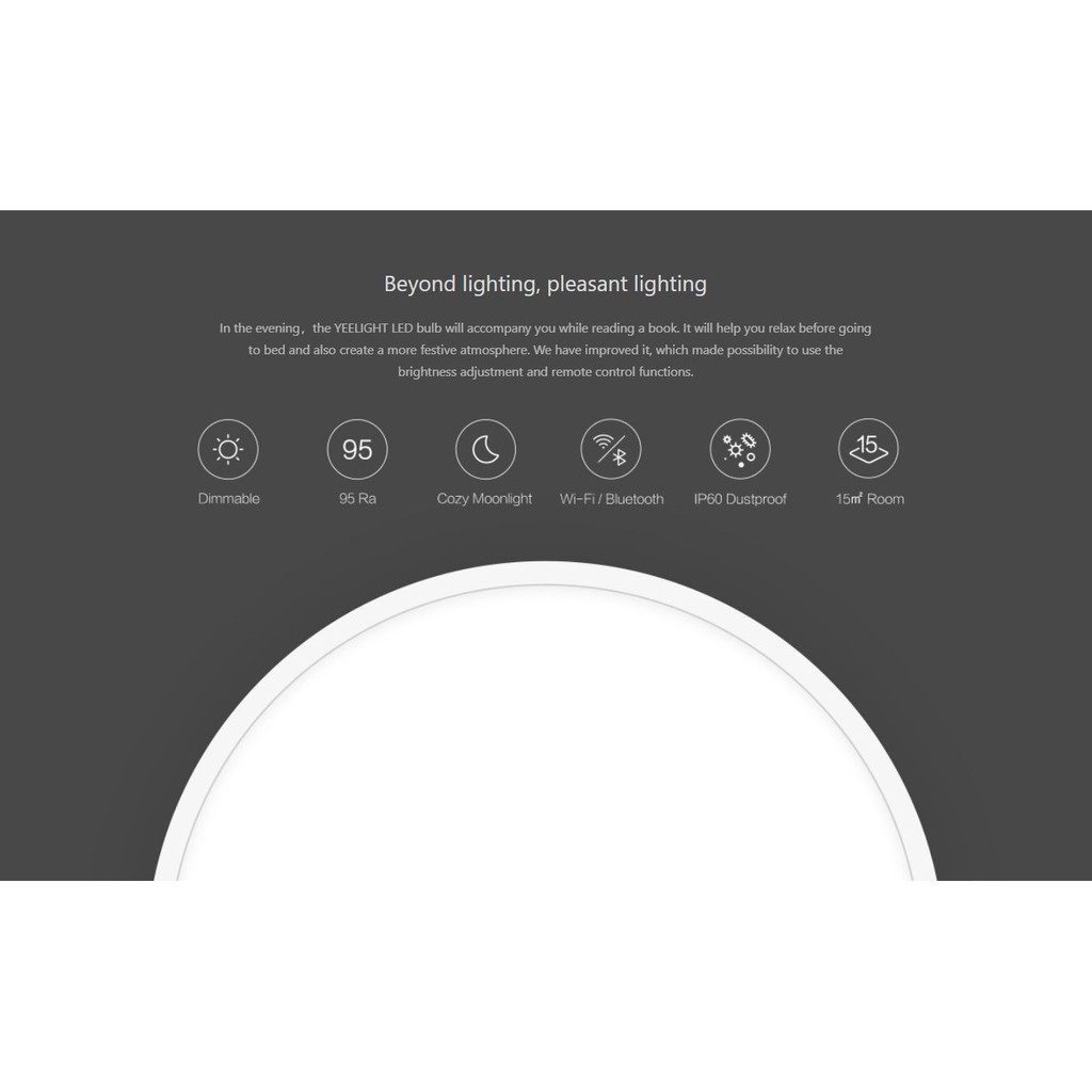 YEELIGHT CEILING LIGHT C2001C450 -2nd* -YeeL-Smart-Living