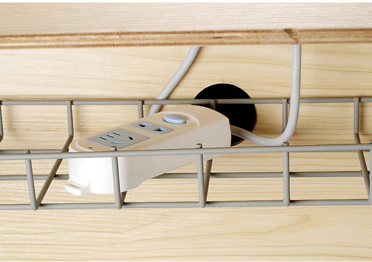 Simple and practical table bottom storage basket