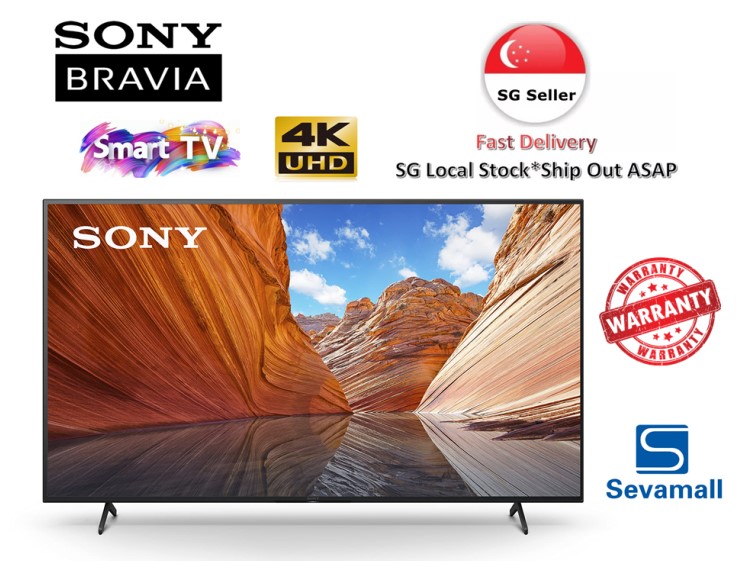 Sony X80J 43X80J 50X80J 55X80J 65X80J 75X80J 4K Ultra HD LED Smart Google TV with Dolby Vision HDR and Alexa 15 Ratings-Smart-Living