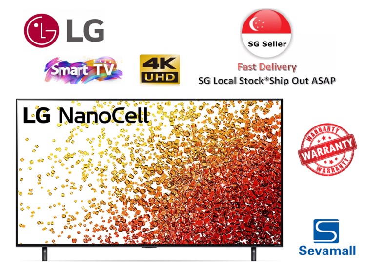 LG 50NANO75 55NANO75 65NANO75 Alexa Built-in NanoCell 75 Series NANO75 50inch 55inch 65inch 4K Smart UHD NanoCell TV-Smart-Living
