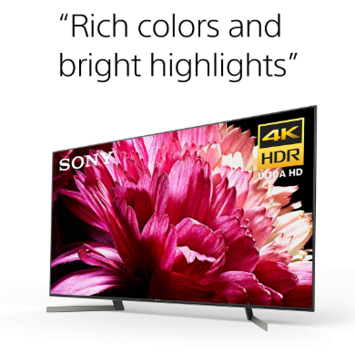 Sony XBR 75X950G 75X9500G 75Inch 4K Ultra HD Smart LED TV (top model), Works with Alexa-Smart-Living