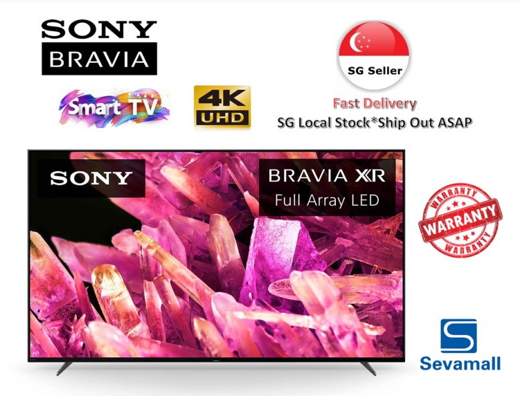 Sony 55X90K 65X90K 75X90K 85X90K 4K Ultra HD TV X90K Series: BRAVIA XR Full Array LED Smart Google TV with Dolby Vision HDR and Exclusive Features for The Playstation® 5-Smart-Living