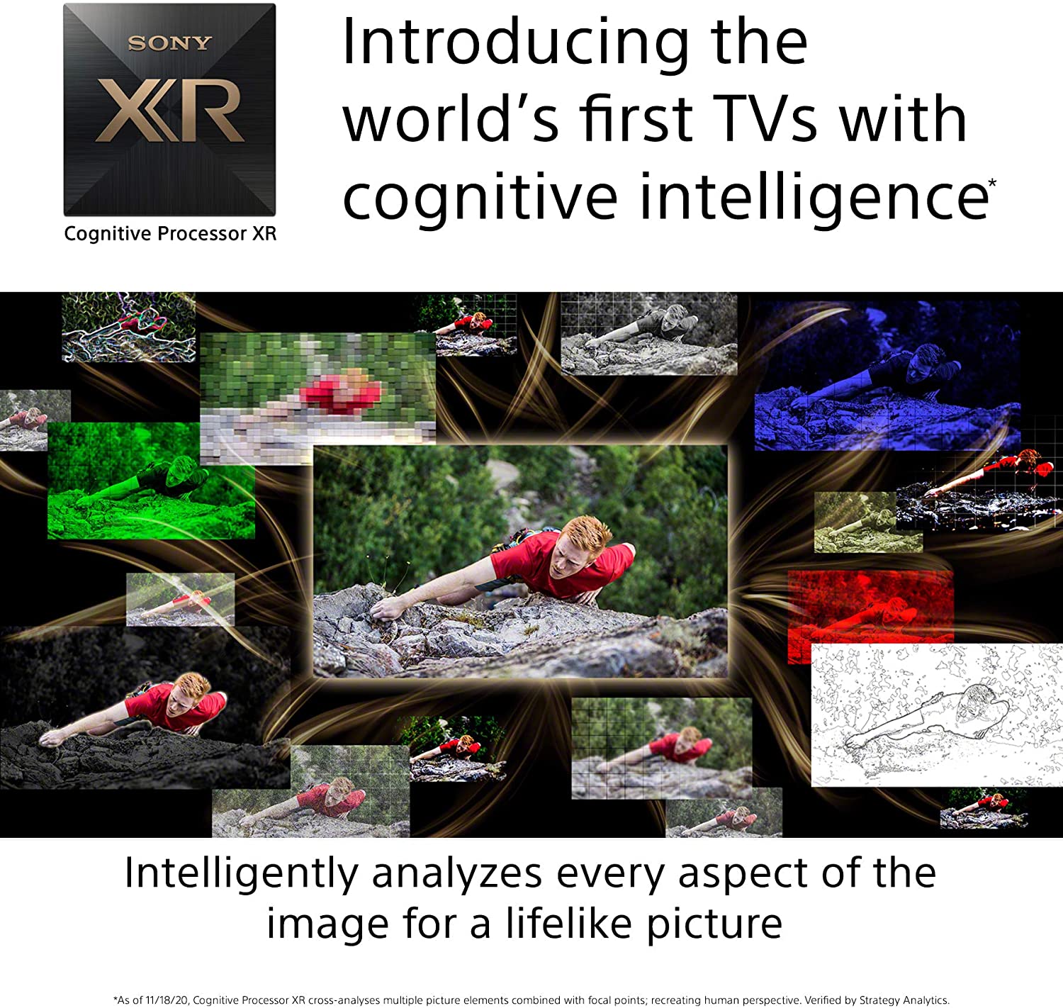 Sony A80J OLED TV BRAVIA XR OLED 4K Google TV with Dolby Vision HDR and Alexa Compatibility 55A80J 65A80J 77A80J-Smart-Living