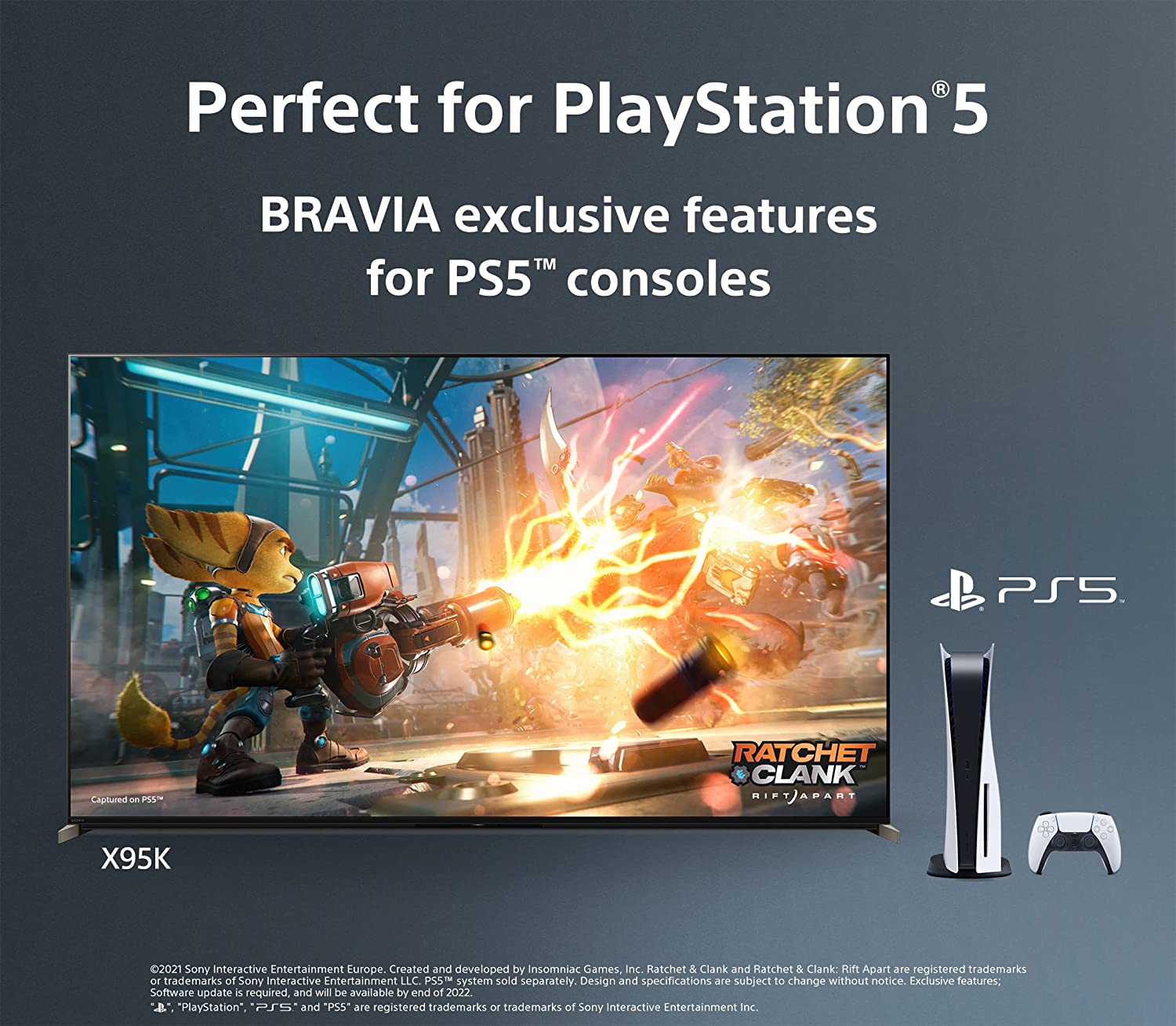 Sony 65X95K 75X95K 55X95K 85X95K 4K Ultra HD TV X95K Series: BRAVIA XR Mini LED Smart Google TV with Dolby Vision HDR and Exclusive Features for The Playstation® 5-Smart-Living