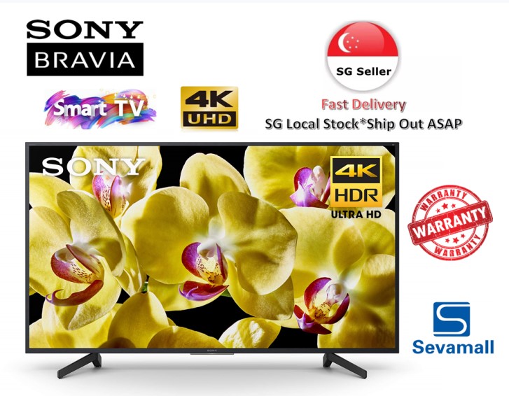 Sony 55X800G 55Inch 4K Smart LED TV with HDR and Alexa Compatibility - 2019 Model, 55-Inch