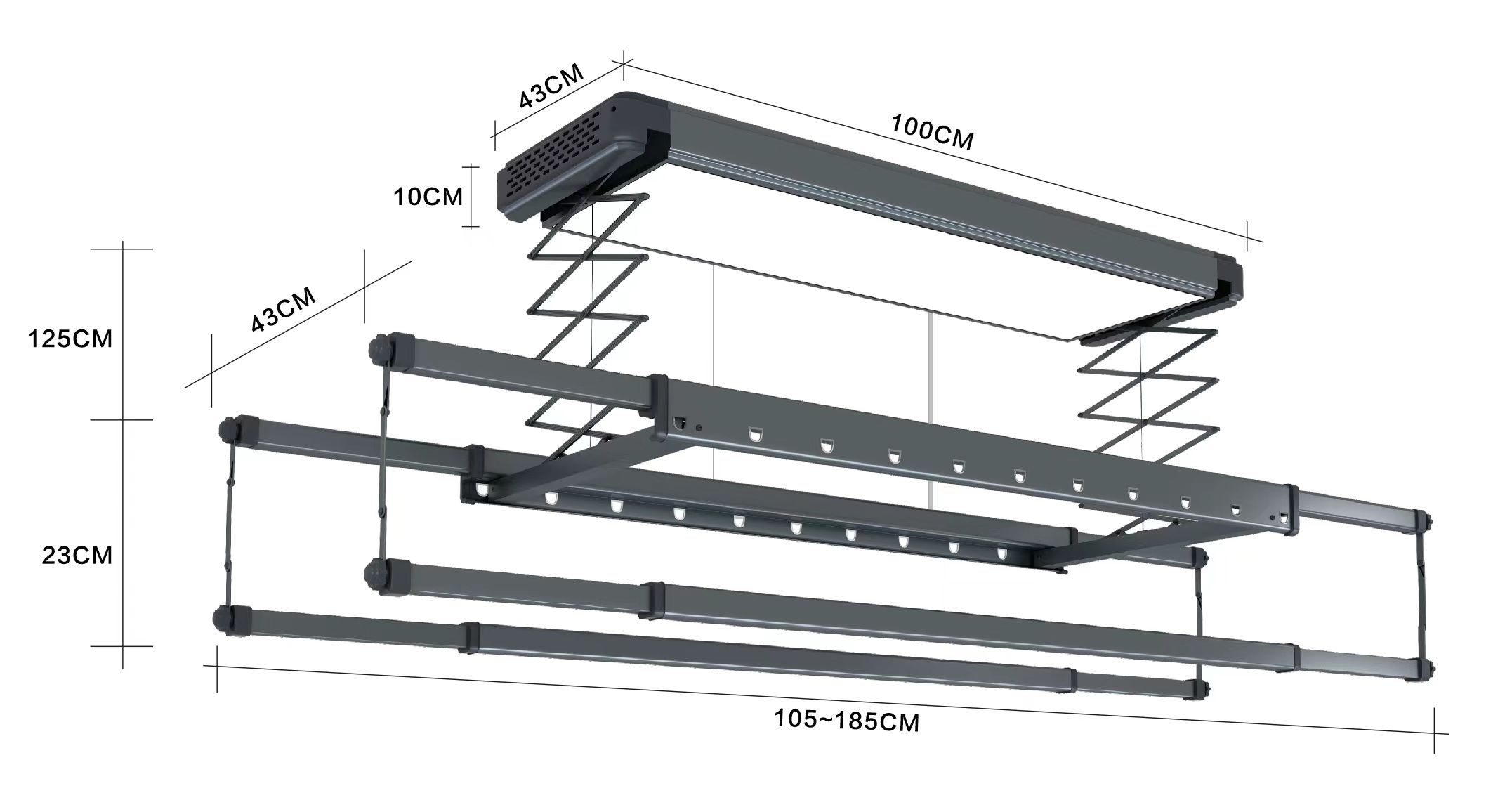 OCEAN OASIS Intelligent hanger SG-100-35-C-Smart-Living