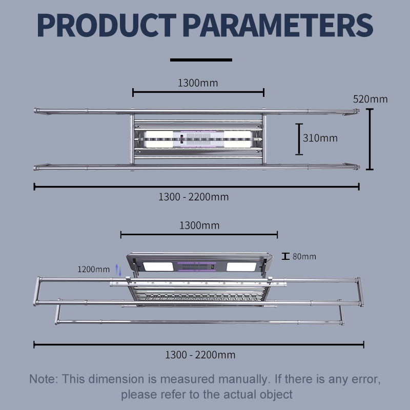 OCEAN OASIS Intelligent hanger SG-YG-130-45-AS-Smart-Living