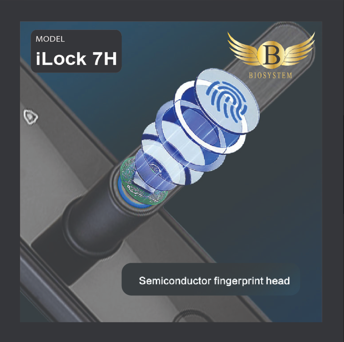 Biosystem iLock 7 series Digital Door Lock-Smart-Living