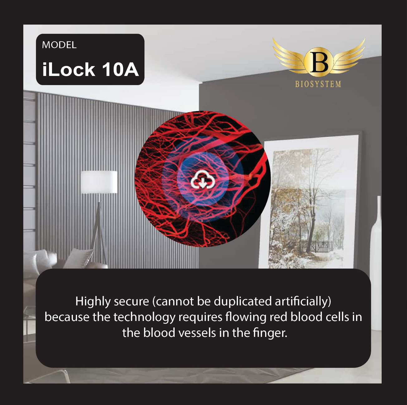 Biosystem iLock 10 series Digital Door Lock-Smart-Living