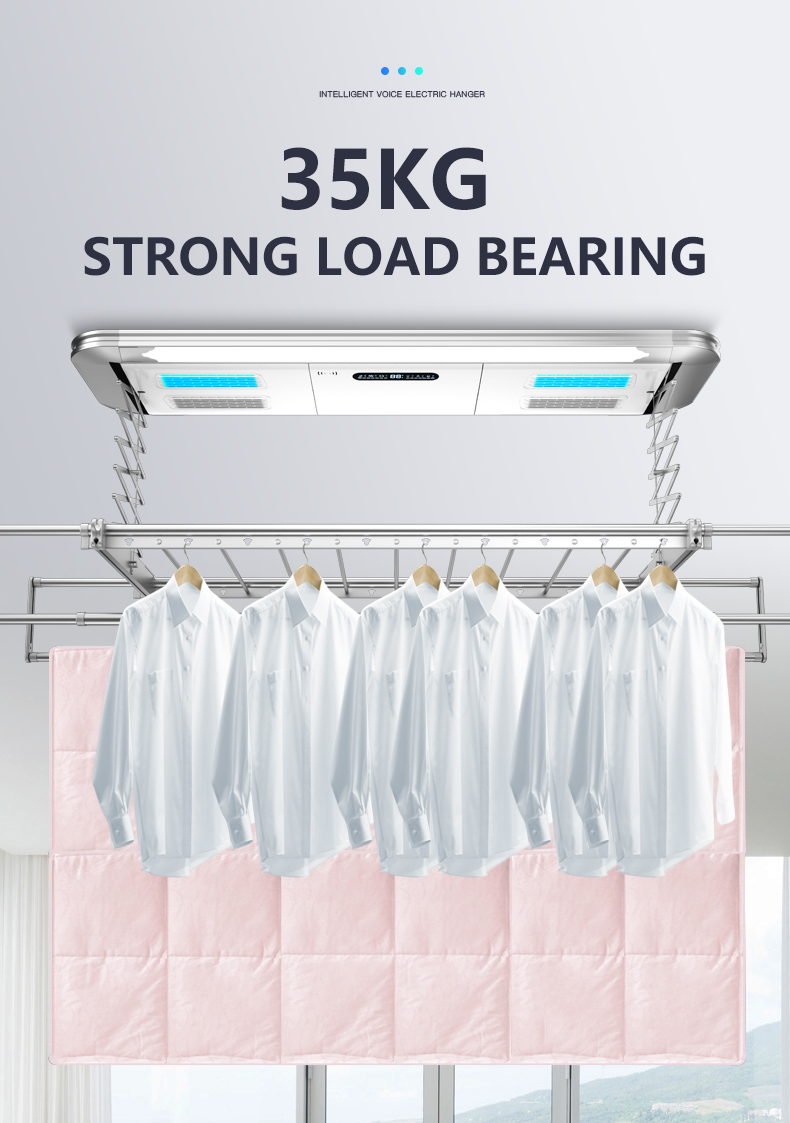 OCEAN OASIS SMART LAUNDRY RACK SG-TS-130-35-AS-Smart-Living