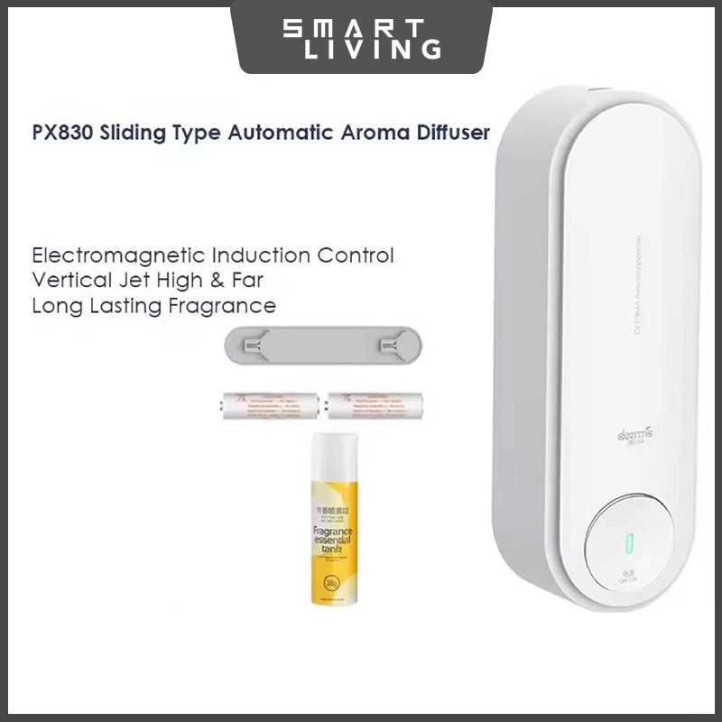 Deerma PX830/PX831 Sliding Type Automatic Aroma Diffuser Wall-mounted Portable Perfume Sprayer With 1/3 Refills-Smart-Living