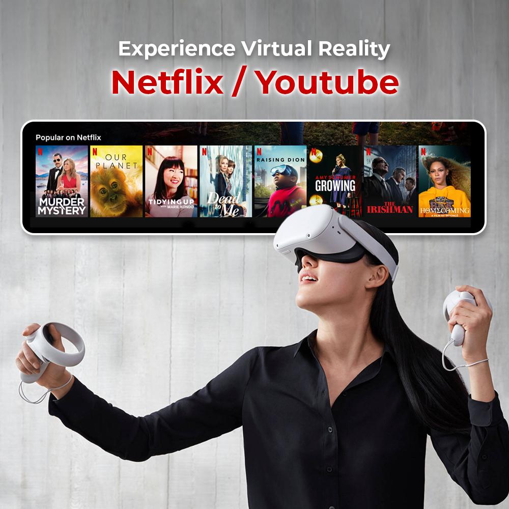 Meta Quest 2 / Oculus Quest 2 VR Advanced All In One Virtual Reality Headset Complete Set (128GB/ 256GB)-Smart-Living