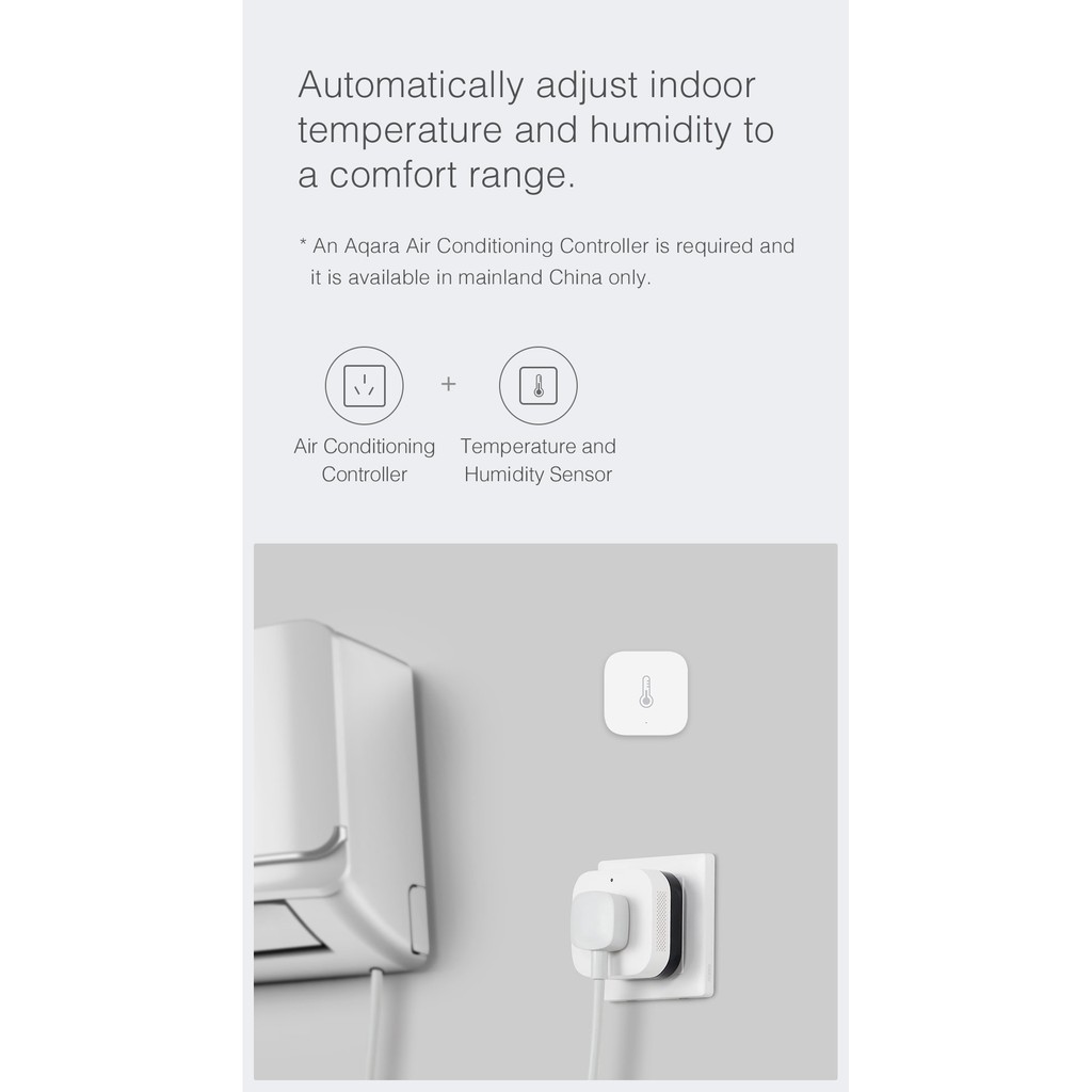 Aqara Temperature & Humidity Sensor -2nd* -AQA-Smart-Living