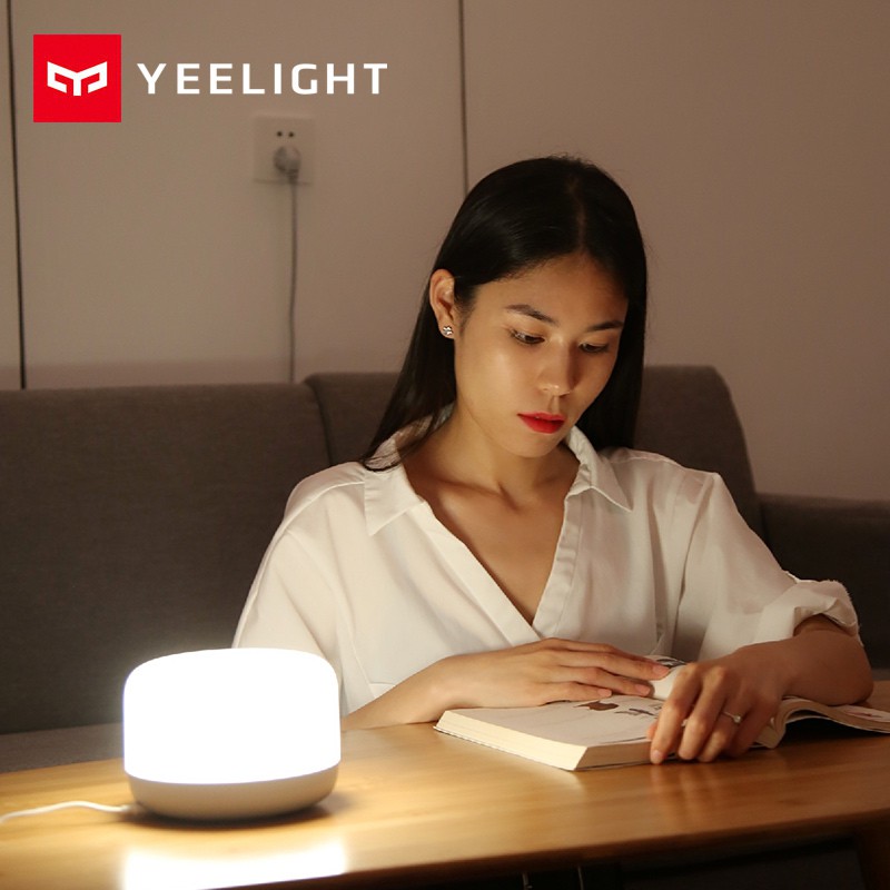 Yeelight Bedside Lamp LED Light D2 Smart Bedroom Table Lamp BLE4.2 WIFI APP Voice Control -2nd* -YeeL-Smart-Living