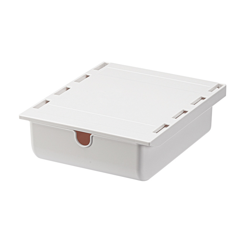 Smart-living small hidden home adhesive stationary storage box organizer drawer -A0441 -NC-Smart-Living