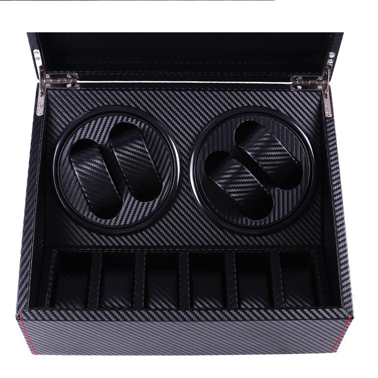Luxury Automatic Rotation Watch Winder Box 4+6 AC Power High Transparency [14 Days Delivery]-Smart-Living