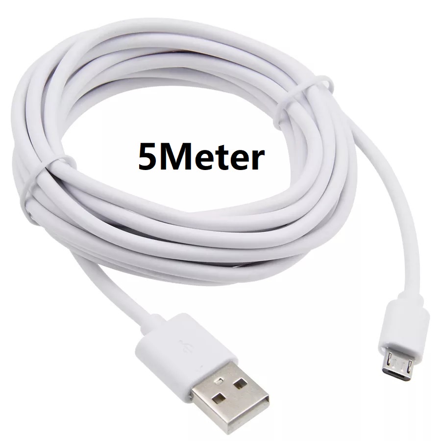 Long Micro USB Cable 3meter and 5meter Fast Charging 480 Mbps Universal Device Compatible-Smart-Living