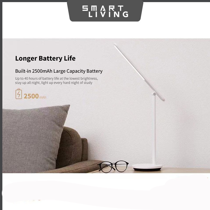 Yeelight Z1 Pro Table Lamp, Folding LED Lamp, USB-C Rechargeable, 200 Lumens, Built-in 2500mAh-Smart-Living