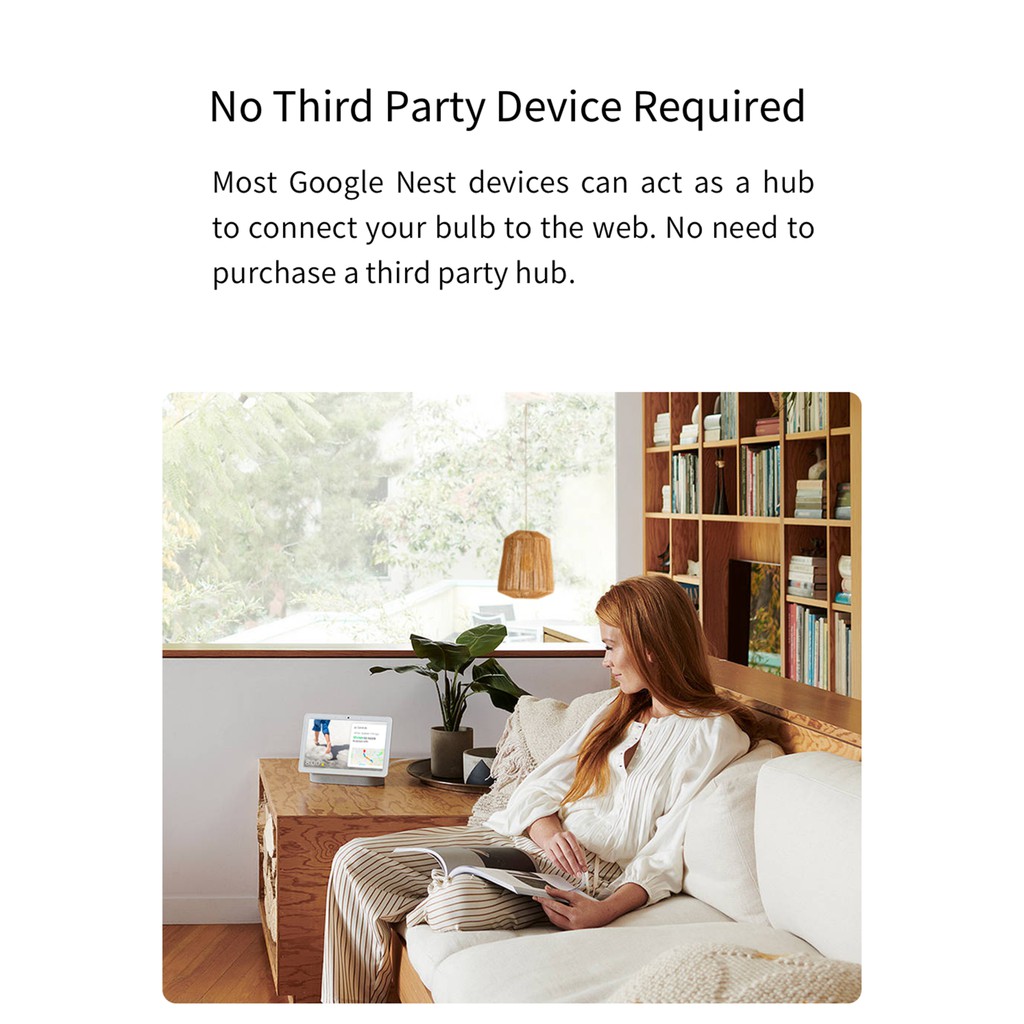 Yeelight Smart LED Bulb M2 (Multicolor) (only work together with google nest products) -2nd* -YeeL-Smart-Living