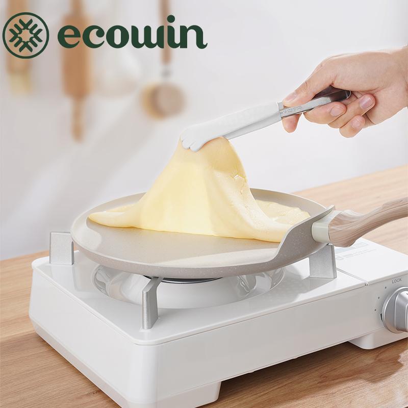 Ecowin 25cm White/Blcak Non Stick pizza pan Frying pan-Smart-Living