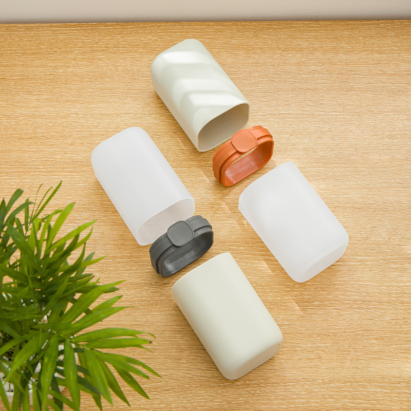 Smart-living Household home bathroom Simple Portable Toiletry toothbrush Cup Mug Storage Box organizer -NC -A0562-Smart-Living