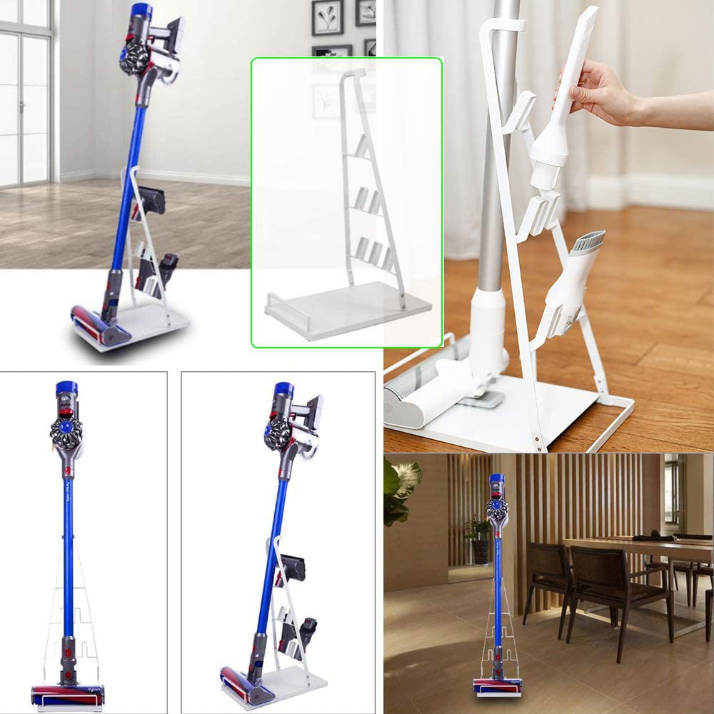 Universal Vacuum Stand with 6/3 Holder Storage Rack Support-Smart-Living