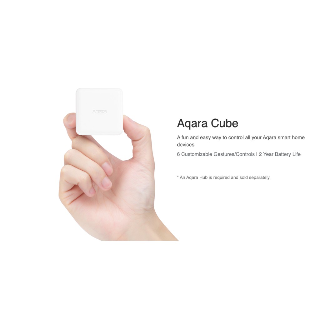 Aqara Magic Cube Controller -2nd* -AQA-Smart-Living