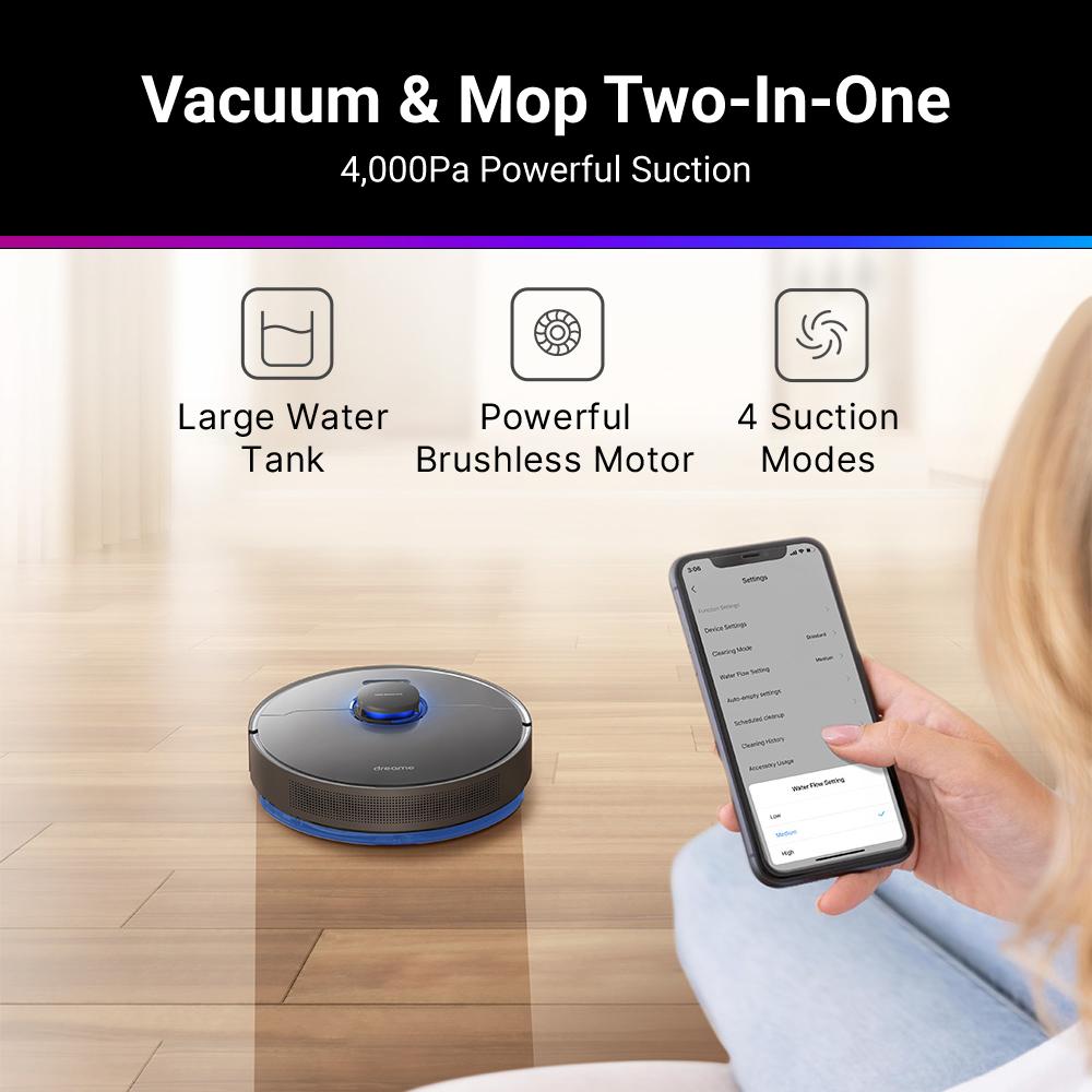 Dreame Z10 Pro Smart Robot Vacuum Cleaner with App Control – Global Version | 2 Years Warranty-Smart-Living
