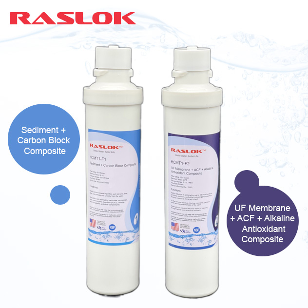 RASLOK Water Purifier with UV Sterilisation | Water Dispenser with Filters HCM-T1-Smart-Living