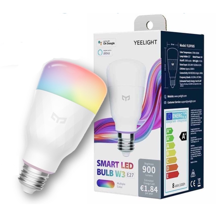 Yeelight Smart Led Light Bulbs (Multicolour) W3 -2nd* -YeeL-Smart-Living