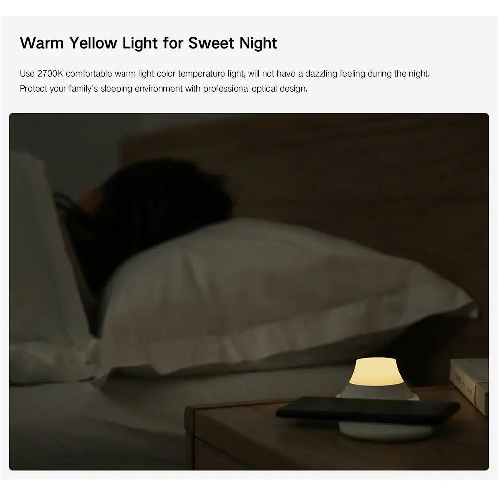 Yeelight 15W Wireless Charger with LED Night Light -2nd* -YeeL-Smart-Living