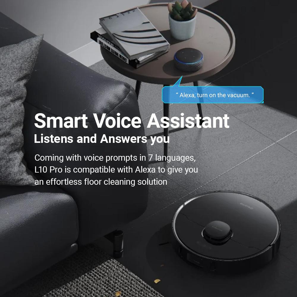 [2 YEARS WARRANTY]  Dreame L10 Pro Robot Vacuum and Mop | 4,000Pa Suction | 570ml Dust Tank-Smart-Living