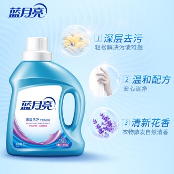 BLUE MOON Laundry Detergent 蓝月亮洗衣液High performance Laundry Detergent-Smart-Living