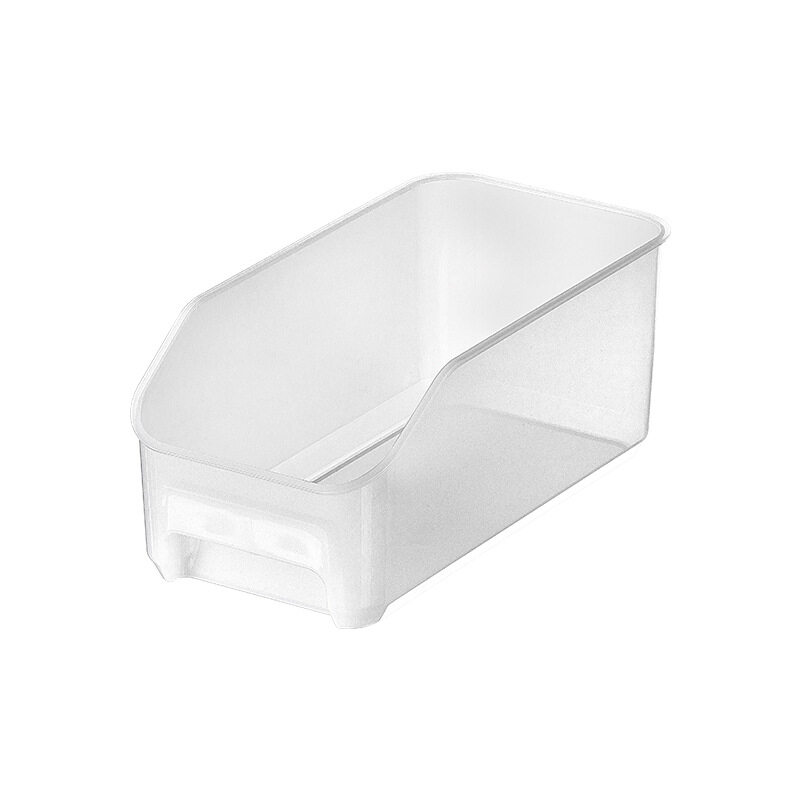 Smart-living Kitchen transparent rectangular fridge food fruit vegetable drawer cabinet shelf Storage Box  -A0402 -NC-Smart-Living