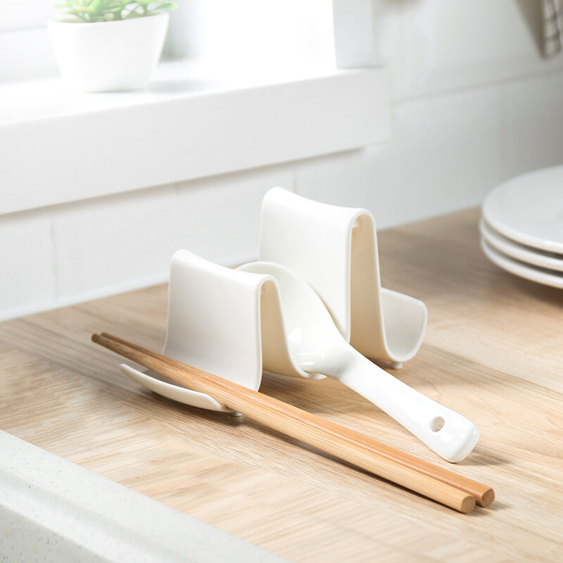Smart-Living Creative Simple Wave Pot Cover Wholesale Kitchen Chopsticks Knife Cutting Board Storage Rack -A0172 -5th** -NC-Smart-Living