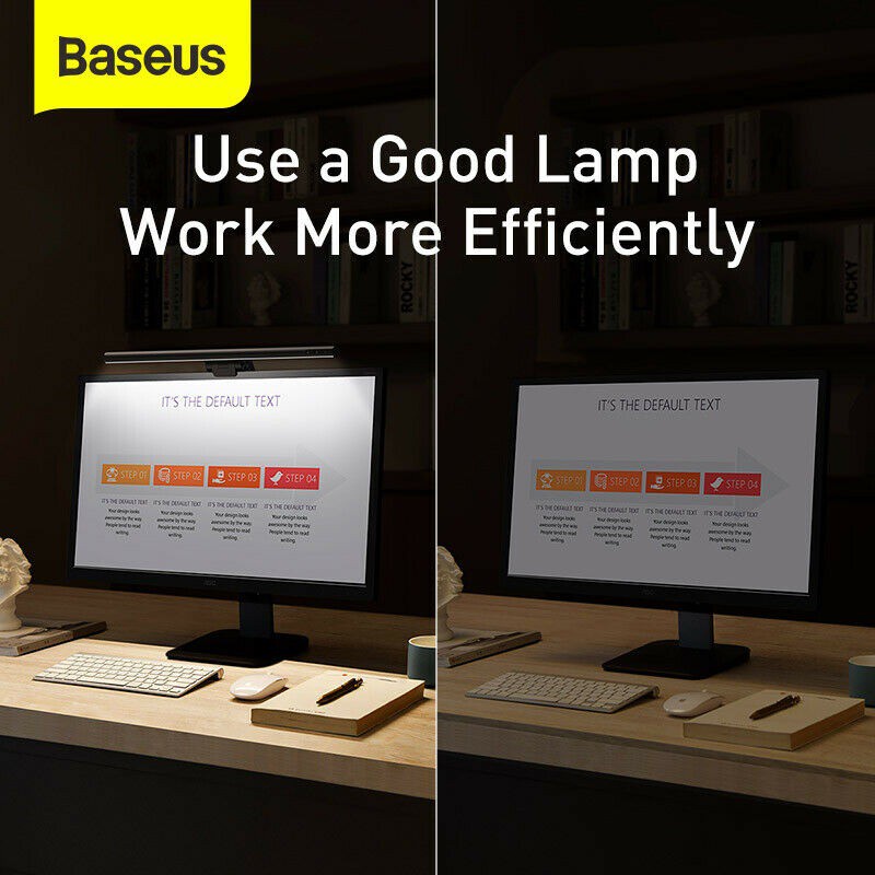 Baseus Screen Hanging Light (Youth) i-wok Series USB Adjustable Reading Screen Computer-Smart-Living
