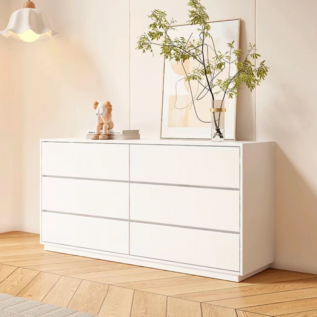 New Solid Wood Bucket Cabinet Bedroom Storage Cabinet 3 Bucket Cabinet 6 Bucket Cabinet 8 Bucket Cabinet Multi functional Solid Wood Storage Cabinet-Smart-Living