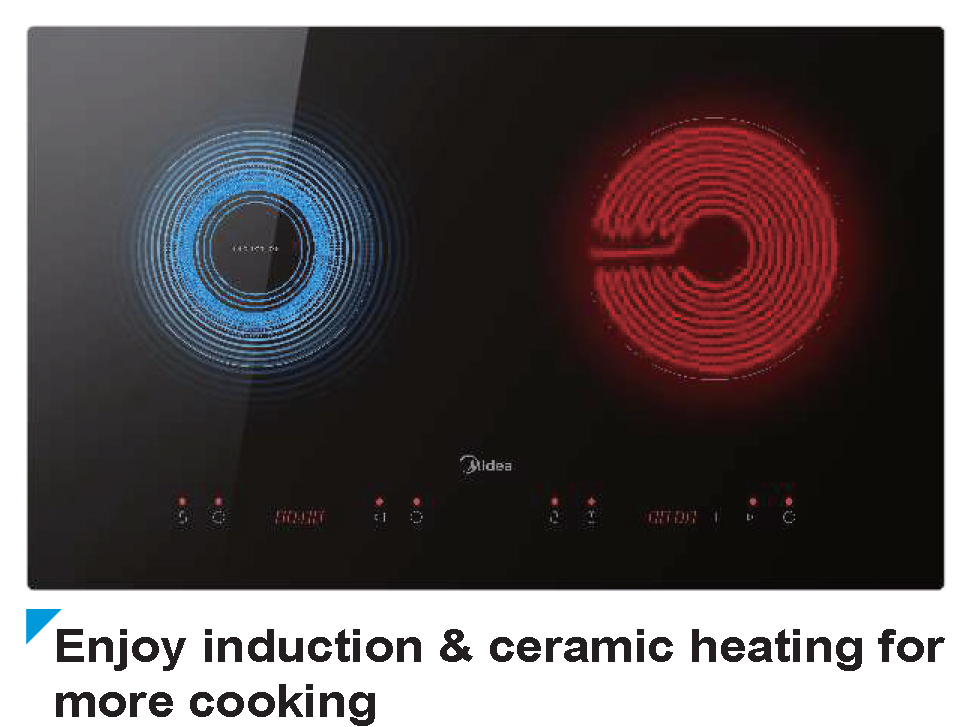 MIDEA BUILT-IN INDUCTION CERAMIC HOB (MBI-IHT261-SG)-Smart-Living
