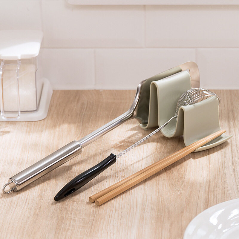 Smart-Living Creative Simple Wave Pot Cover Wholesale Kitchen Chopsticks Knife Cutting Board Storage Rack -A0172 -5th** -NC-Smart-Living