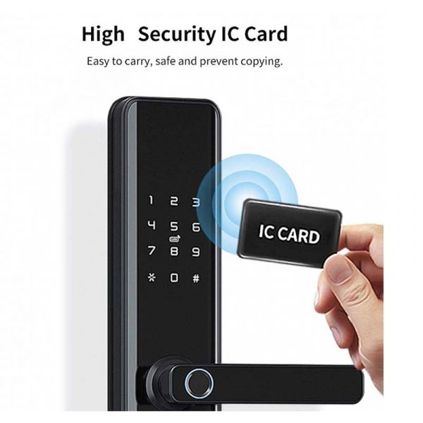 NVC Digital P200 the Ultimate WIFI Smart door Lock -2nd-Smart-Living