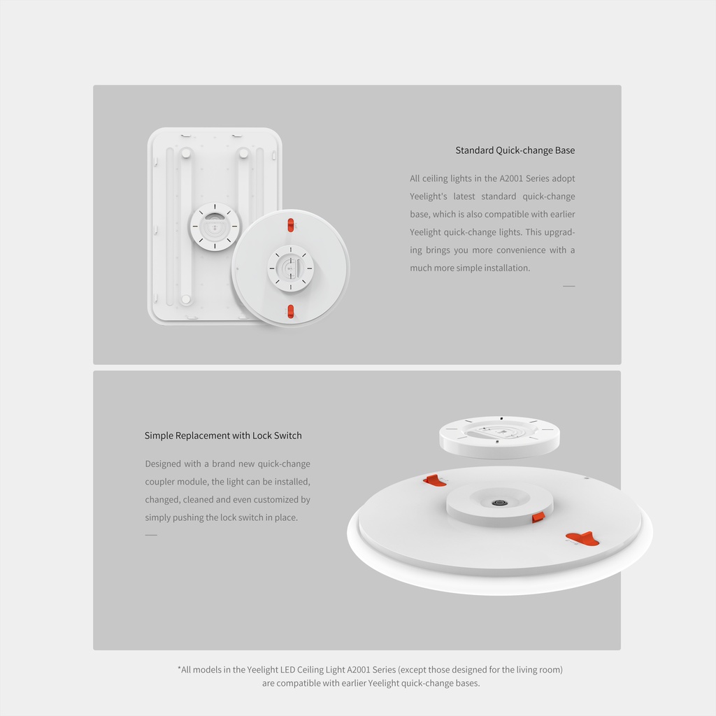 YEELIGHT CEILING LIGHT A2001C450 -2nd* -YeeL-Smart-Living