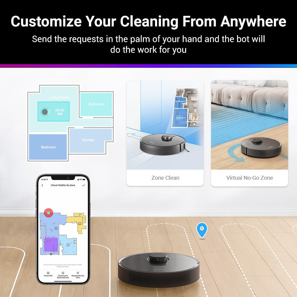 Dreame Z10 Pro Smart Robot Vacuum Cleaner with App Control – Global Version | 2 Years Warranty-Smart-Living