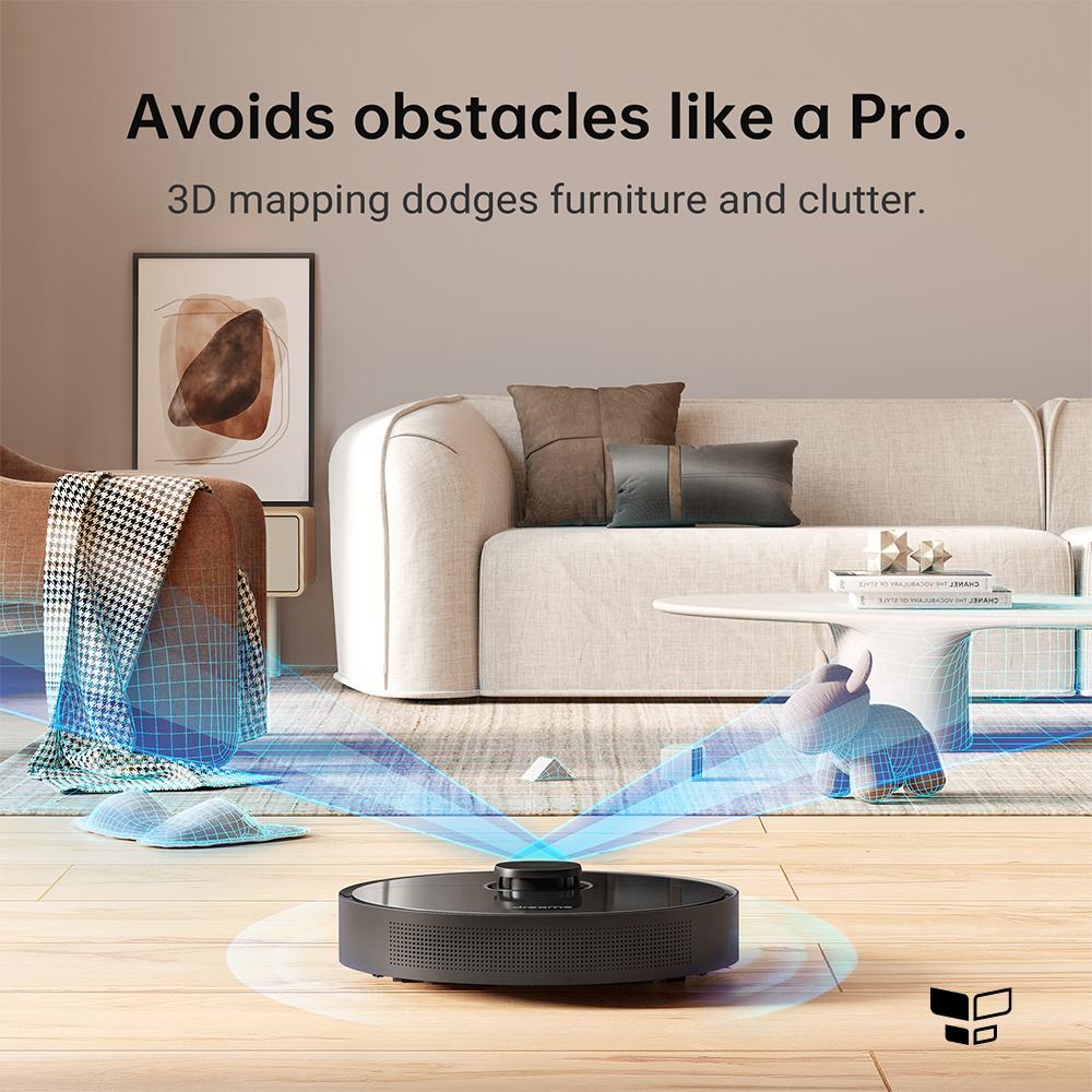 [2 YEARS WARRANTY]  Dreame L10 Pro Robot Vacuum and Mop | 4,000Pa Suction | 570ml Dust Tank-Smart-Living